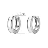 Mother-of-pearl Cross High-end Simple Ear Hoop Ear – Gifts for Her — 8