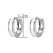 Mother-of-pearl Cross High-end Simple Ear Hoop Ear – Gifts for Her — 8