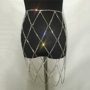 Fishnet Body Chain Nightclub SkirtHollow – Thoughtful Gifts — 2