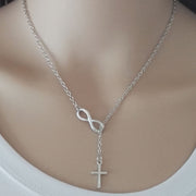 Simple Lucky Number 8-word Short Necklace Jewelry – Jewelry Gift Ideas — 3