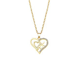 Mother's Day Mom Heart Shape With Diamond Letter – Gifts for Her — 5