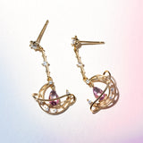 Women's Fashion Long Drop Stone Earrings – Stylish Gifts — 2