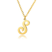 Stainless Steel 26 English Letter Necklace – Jewelry Gift Ideas — 11