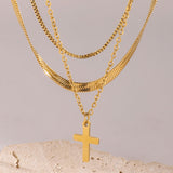 Women's Fashion Personality Cross Simple Necklace – Jewelry Gift Ideas — 6
