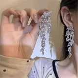 Autumn And Winter Light Luxury Leaves Tassel Long – Meaningful Gifts — 5