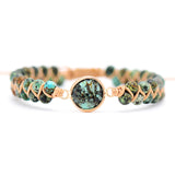 African Pine Double Layer Hand Braided Friendship – Jewelry Gift Ideas — 2