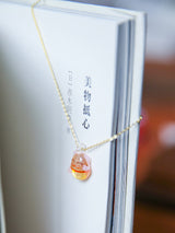 Handmade Zodiac Pendant Peach Blossom Necklace – Jewelry Gift Ideas — 20