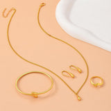 Water Drop Suit Simple Daily Fashion Necklace – Jewelry Gift Ideas — 9