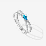Sterling Silver Female With Hearts Simple Personality – Stylish Gifts — 6