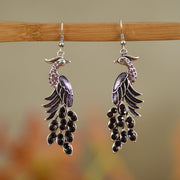 European And American Texture Peacock Earrings – Holiday Gift Ideas — 6