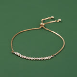 Brass Gold Plated Long Micropaved Zircon Pendant – Jewelry Gift Ideas — 3