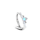 Sterling Silver Men's And Women's Matching Ring – Gifts for Her — 6