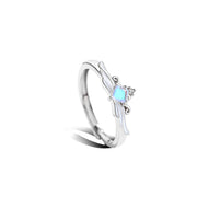 Sterling Silver Men's And Women's Matching Ring – Gifts for Her — 6
