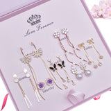 Women's Valentine's Day Sterling Silver Week Earrings – Gifts for Her — 3