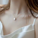 Simple Necklace Stars Heart Freshwater Pearl – Jewelry Gift Ideas — 9