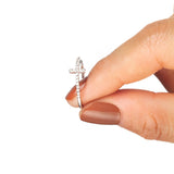 S925 Sterling Silver Single Row Fine Diamond Women's – Gifts for Her — 2
