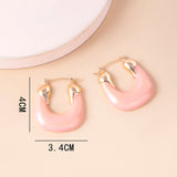 Irregular U Shape Hoop Earrings For Women – Gifts for Her — 3
