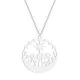 Moon And Star Mushroom Pendant Necklace Fairy – Jewelry Gift Ideas — 3
