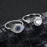 Turnable Rings Eyes Flowers Anxiety Rings – Jewelry Gift Ideas — 2