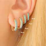 Fashion Round Micro-set Zircon Personality Trend Ear – Stylish Gifts — 2