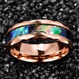 Electroplated Rose Gold Inlaid Abalone Shell Men's – Gifts for Him — 1