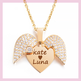 Personalized Women Chain Necklace Custom Engraved – Jewelry Gift Ideas — 3