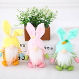 Easter Bunny Gnome Doll Ornament Pendant – Jewelry Gift Ideas — 7