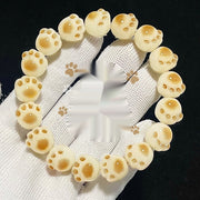 Cat's Paw Bodhi Root Hand Toy Bracelet Student – Jewelry Gift Ideas — 19