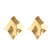Titanium Steel Pleated Geometric Retro Glossy – Meaningful Gifts — 9