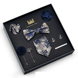 Eight Piece Tie Square Bow Tie Brooch – Jewelry Gift Ideas — 11