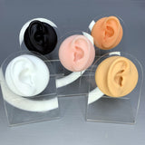 Soft Silicone Simulation Ear Model Studs Earrings – Holiday Gift Ideas — 1