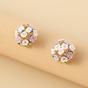 Romantic Ceramic Flower Rose Diamond Metal Alloy – Gifts for Couples — 17