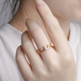 S925 Silver White Zircon Princess Crown Ring – Special Occasion Gifts — 3