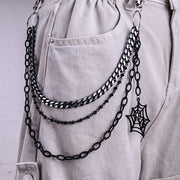 Trendy Punk Metal Personality Three-layer Spider Web – Surprise Gifts — 2