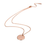 Women's Smooth Round Pendant Necklace – Jewelry Gift Ideas — 10