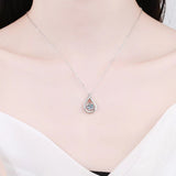 Pendant Smart Water Drop Diamond Necklace – Jewelry Gift Ideas — 1