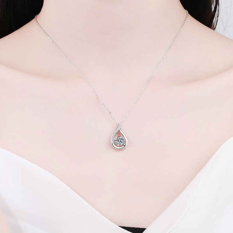 Pendant Smart Water Drop Diamond Necklace – Jewelry Gift Ideas — 1