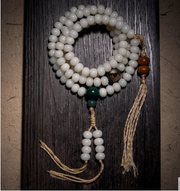 White Jade Men's Playing Bracelet Rosary Women's – Jewelry Gift Ideas — 9