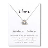 Twelve Constellation Necklace Pendant Female – Jewelry Gift Ideas — 12