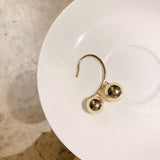 Fashionable Ball Simple Trendy Temperament Earrings – Birthday Gifts — 1