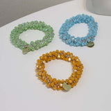 Bracelet Color Crystal Hair Ring Simple Pearl – Jewelry Gift Ideas — 6