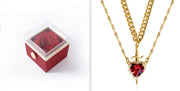 Heart And Sword Necklace Set Couple Necklace – Jewelry Gift Ideas — 4