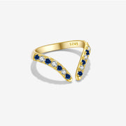 Irregular Design S925 Sterling Silver Open Adjustable – Gift Ideas — 7
