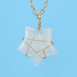 Women's Natural Crystal Agate Necklace – Jewelry Gift Ideas — 4