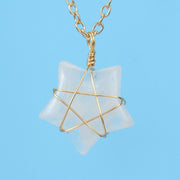 Women's Natural Crystal Agate Necklace – Jewelry Gift Ideas — 4