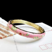 Museum Enamel Fine Floral Bracelet – Jewelry Gift Ideas — 16
