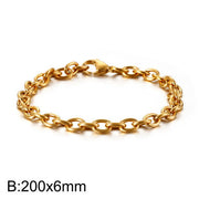 Fashion European And American O-shaped Stainless Steel – Stylish Gifts — 3