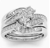 Electroplated 18k Gold Rose Gold Diamond Zircon Ring – Practical Gifts — 5