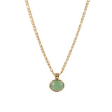 Stone Round Pendant Simple And Colorfast – Jewelry Gift Ideas — 3