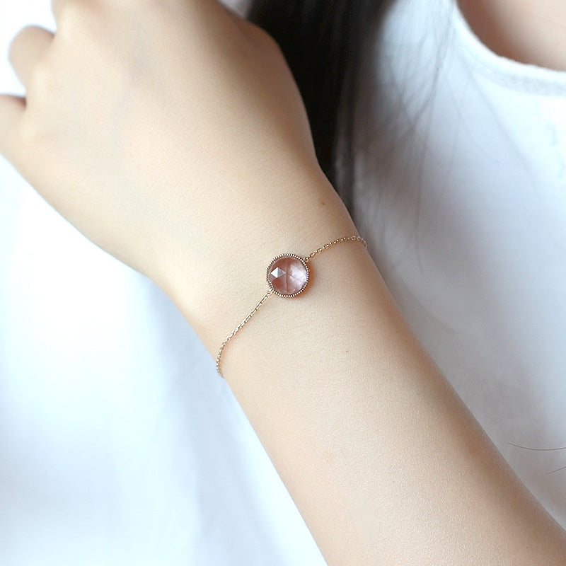 Natural Amethyst Bracelet Simple And Fashionable – Jewelry Gift Ideas — 1